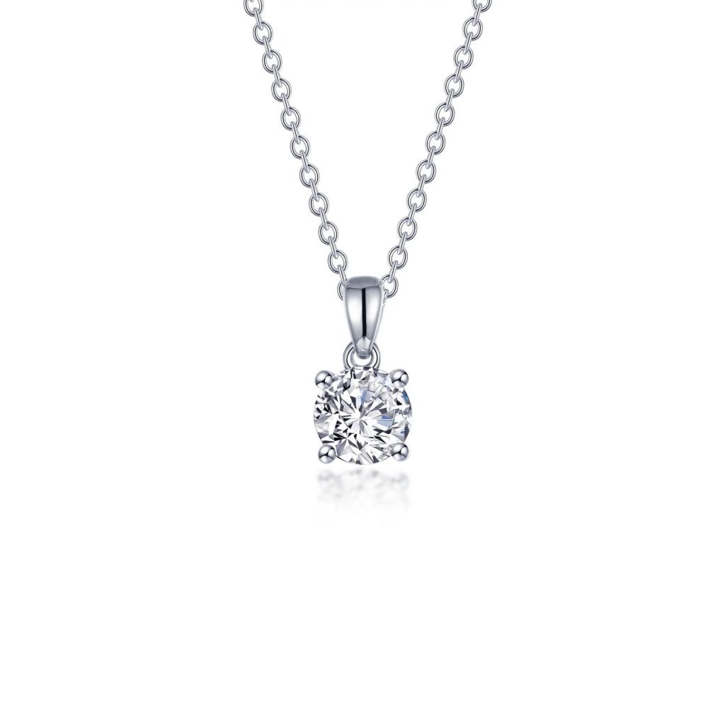 1 CTW 4-Prong Solitaire Necklace - Hanson Fine JewelryHanson Fine Jewelry